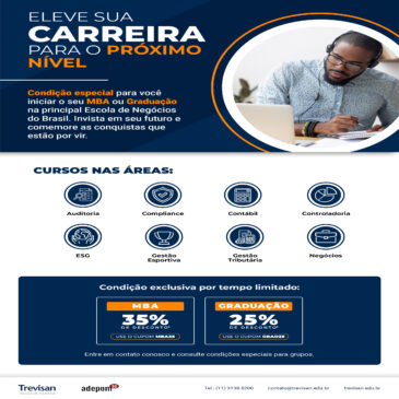Graduação e MBA na Trevisan com descontos imperdíveis!