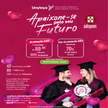 Unyleya oferece oportunidades apaixonantes para os associados em junho