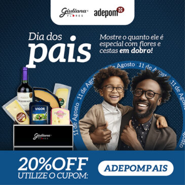 Dia dos Pais com descontos exclusivos para associados na Giuliana Flores