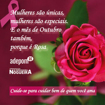 Outubro também é Rosa na ADEPOM