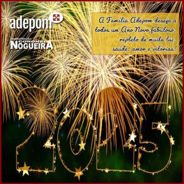 A Família ADEPOM deseja a todos um Feliz Ano Novo!