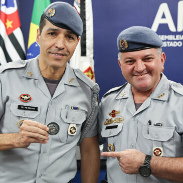 Cel PM Roldan assume a chefia da Assessoria Policial-Militar na Alesp