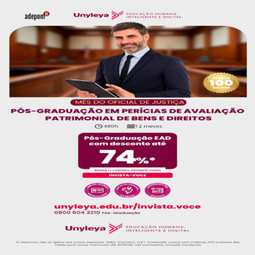 Unyleya tem pós para formação de peritos com desconto para associados