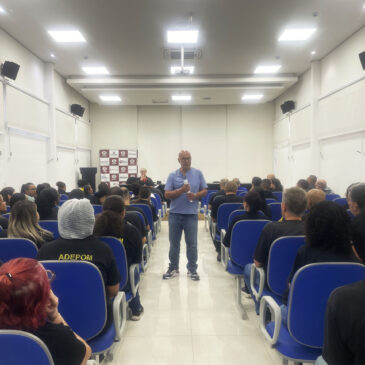 Presidente da ADEPOM realiza mais uma reunião com a equipe