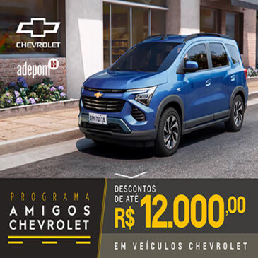 Programa Amigos Chevrolet acelera nas vantagens para associados