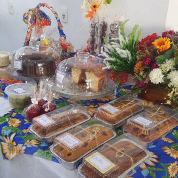 As Delícias Juninas estão fazendo sucesso na Cafeteria Adepom: já experimentou?