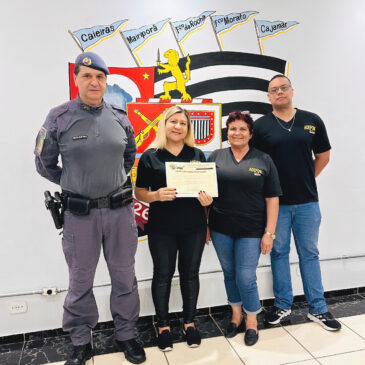 ADEPOM recebe Certificado Amigos do Batalhão do 26º BPM/M
