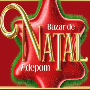 Vai ter Bazar de Natal na ADEPOM neste 10 de dezembro, das 9 às 16 horas