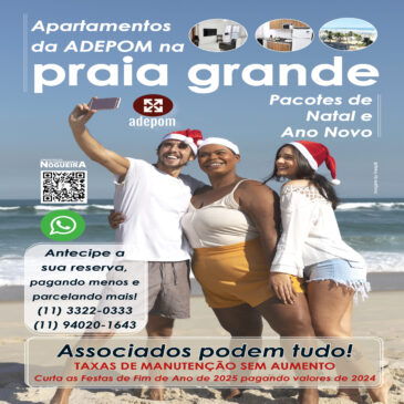 Confira a promoção de Natal e Ano Novo nos apês da Praia Grande