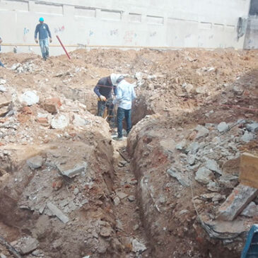 As obras do novo Espaço de Eventos da ADEPOM estão a todo vapor