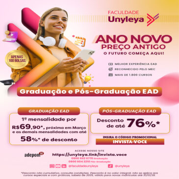 Confira os benefícios da campanha “Ano Novo, Preço Antigo” da Unyleya