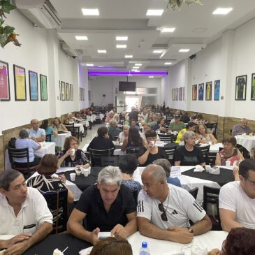 Família ADEPOM confraterniza com participantes do 58º Café dos Veteranos e Pensionistas