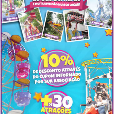 Cidade da Criança com desconto especial para associados: aproveite!