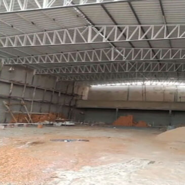 Obras do novo Espaço de Eventos da Adepom estão em fase de finalização