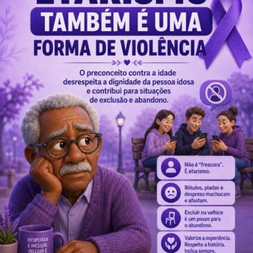 ADEPOM apoia a campanha de conscientização da violência contra a pessoa idosa