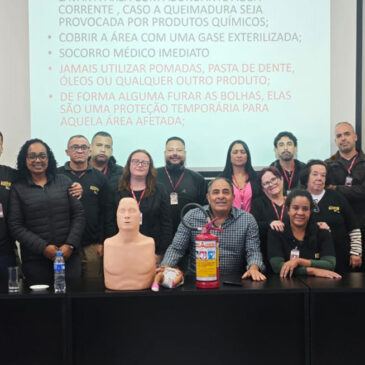 Major PM Maia faz novo treinamento de Brigada de Incêndio na Adepom
