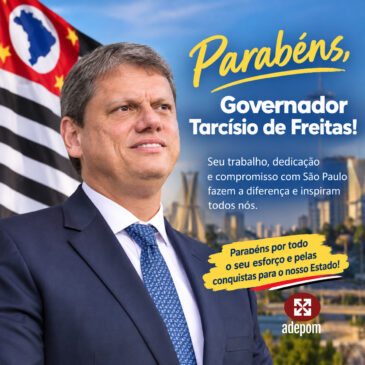 Parabéns, governador! Parabéns, paulistas!